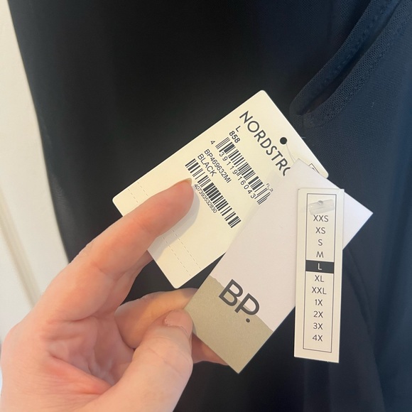 NWT BP. Ruched Mesh Bodycon Mini Dress - Picture 4 of 6